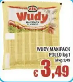 Top Supermercati Wudy Maxipack Pollo offerta