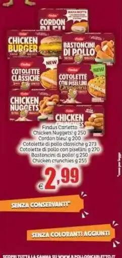 Elite Findus Carletto Chicken Nuggets offerta