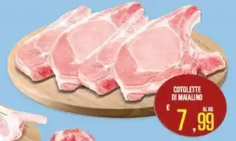 Supermercati EffePiù Cotolette di maialino offerta
