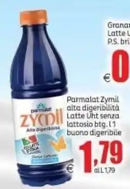 Elite Parmalat Zymil Latte Uht senza lattosio offerta