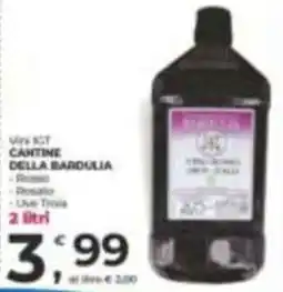 Alter Discount Vini IGT Cantine della Bardulia offerta