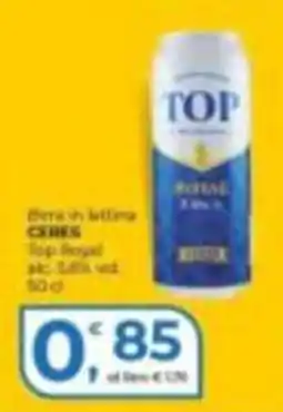 Alter Discount Birra in lattina CERES Top Royal offerta