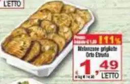 CTS Supermercati Melanzane grigliate Orto Etna offerta