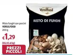 Futura Supermercati Misto funghi con porcini Versilfood offerta