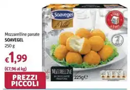 Futura Supermercati Mozzarelline panate Soavegel offerta