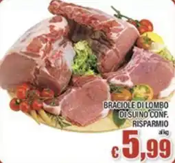 Top Supermercati Braciole di lombo di suino conf. offerta