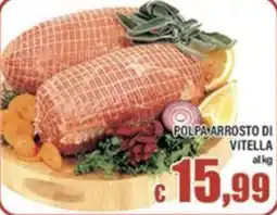 Top Supermercati Polpa arrosto di vitella offerta