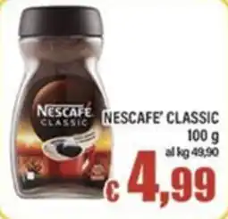 Top Supermercati Nescafe classic offerta