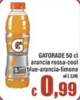 Top Supermercati Gatorade arancia rossa-cool blue-arancia-limone offerta