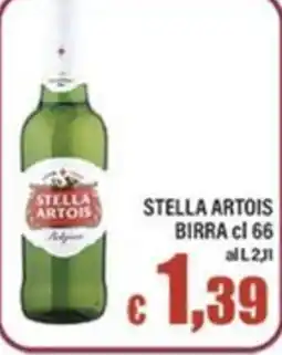 Top Supermercati Stella Artois birra offerta