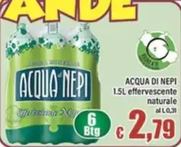 Top Supermercati Acqua Nepi offerta