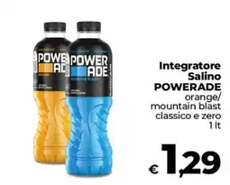 Ipercoop Radenza Integratore Salino POWERADE offerta