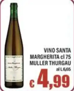 Top Supermercati Vino Santa Margherita Muller Thurgau offerta