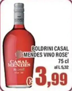 Top Supermercati Casal Mendes Vino Rosé offerta