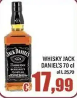 Top Supermercati Whisky Jack Daniel's offerta