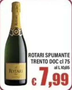 Top Supermercati Rotari spumante trento doc offerta