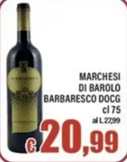 Top Supermercati Marchesi di Barolo Barbarese DOCG offerta