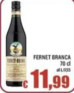 Top Supermercati Fernet Branca offerta