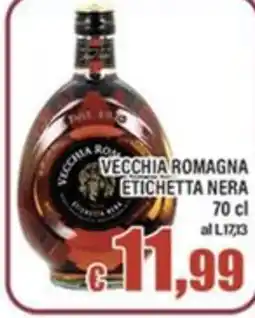 Top Supermercati Vecchia Romagna etichetta nera offerta