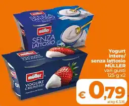 Ipercoop Radenza Yogurt cremoso Müller offerta
