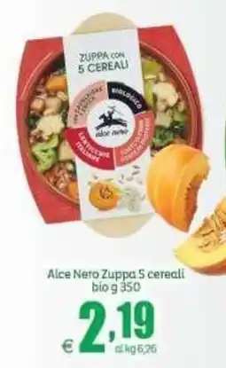 Elite Alice Nero Zuppa 5 cereali bio offerta