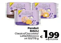 Ipercoop Radenza Pandorì Bauli offerta