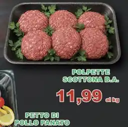 Top Supermercati Polpette scottona B.A. offerta