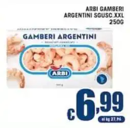 Sacoph Gamberi argentini Arbi offerta