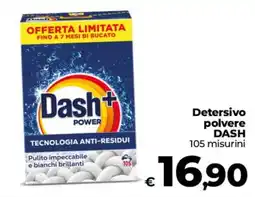 Ipercoop Radenza Detersivo polvere DASH offerta
