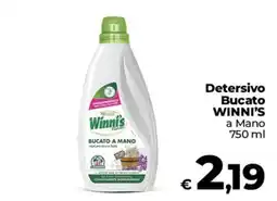 Ipercoop Radenza Detersivo Bucato WINNI'S a Mano offerta