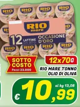 Idromarket Rio mare tonno olio di oliva offerta