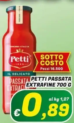 Idromarket Petti passata extrafine offerta