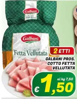 Idromarket Galbani Fetta Vellutata offerta