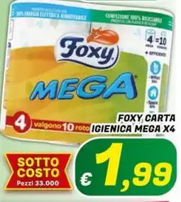 Idromarket Foxy carta igienica mega offerta