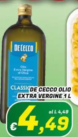 Idromarket De Cecco olio extra vergine offerta