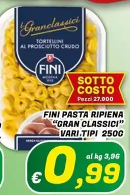 Idromarket Tortellini al prosciutto crudo Fini Gran Classici offerta