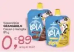 Alter Discount SorezziCo Granarolo Lola Cacao e Vaniglia offerta