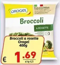 Ipercarni Broccoli a rosette Orogel offerta