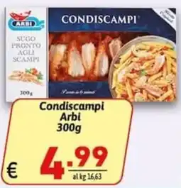 Ipercarni Condiscampi Arbi offerta