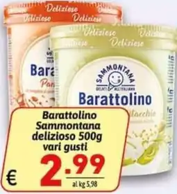 Ipercarni Barattolino Sammontana delizioso offerta