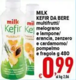 Iper Triscount milk Kefir Multifrutti offerta