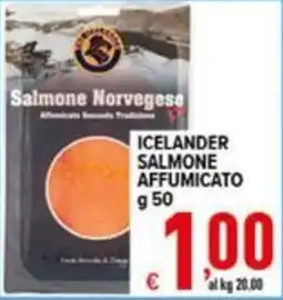 Iper Triscount Icelander salmone affumicato offerta