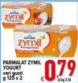 Iper Triscount Parmalat Zymil Yogurt offerta