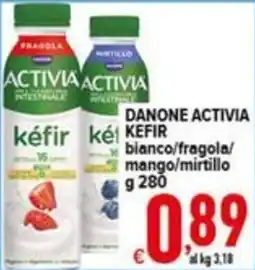 Iper Triscount Danone Activia Kefir offerta
