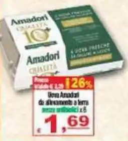 CTS Supermercati Uova Amadori offerta