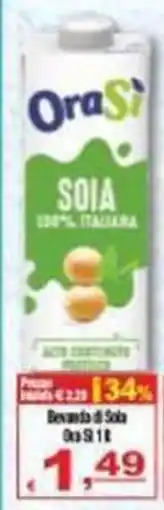 CTS Supermercati OraSi Soia offerta