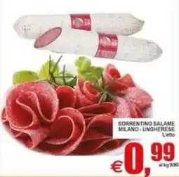 Pewex Sorrentino salame milano - ungherese offerta