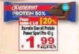 CTS Supermercati Barrette Energital Protein Power Sport Pro offerta