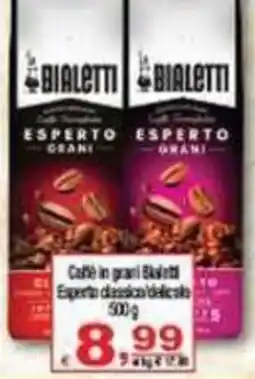 CTS Supermercati Caffè in grani Bialetti offerta