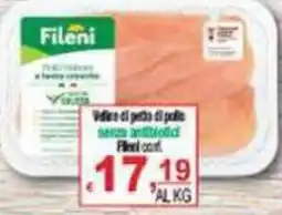 CTS Supermercati Pollo filé Fileni offerta